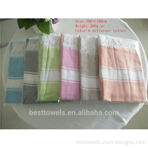 Custom high quality 100%cotton softtextile turkish towel
